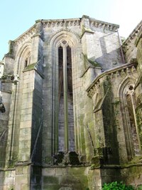 A zde další městský div - ruiny dominikánského kláštera