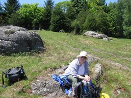 Že to byl ale strmý a dlouhý výstup? Ufff!