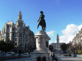 A toto je hlavní městské náměstí - Praca da Liberdade