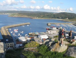 a výhledy mnohem širší než níže