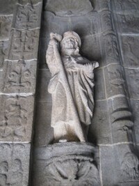 leč socha sv. Jakuba ukazuje na něco jiného