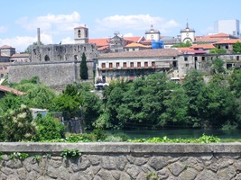 a tam nastupujeme do autobusu via Braga