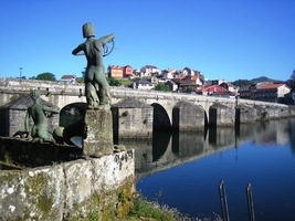 Tohle je velký středověký most ve městečku Pontesampaio