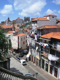 neb romantická čtvrť Ribeira - toť pohoda sama