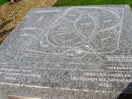 Zde je plán celého pohřebiště z II. světové války