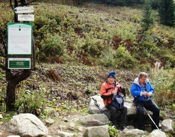 a naposled se v horách posadit