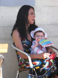 Ranní setkání s hispánskou Madonou