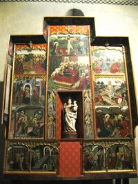 v kostele Santa Maria z 11. století