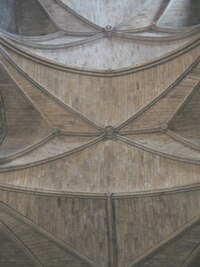 a konstrukce klenby dost neobvyklá