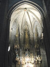 je tu střeží sama patronka chrámu