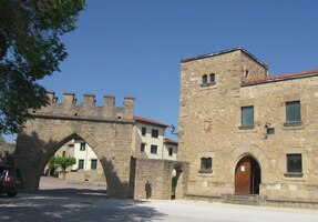 odkud jsme poutní branou došli