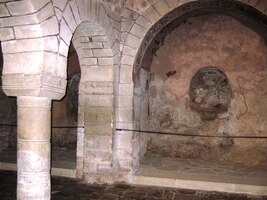 nejstarší část kláštera z 9.století