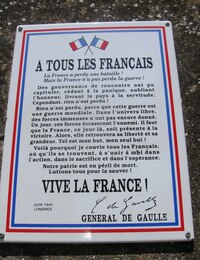 s tímto De Gaulleovým provoláním