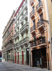 Ulice, kterými jste procházeli, najdete ovšem právě jen tady - v Pamploně