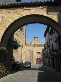 A tady jsme už ve městě Sangüesa