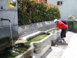 historickou prádelnou pro poutníky