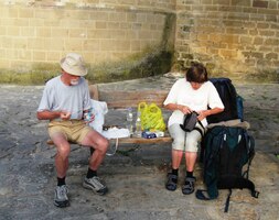 Ranní snídaně v plenéru