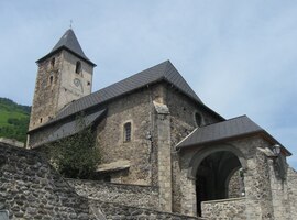 a kostelíkem St.Michel