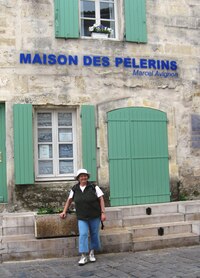 Ještě trocha pózování před poutní ubytovnou