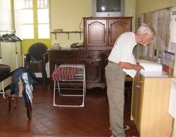 Nocleh v místním albergue byl osvěžující