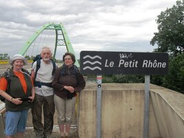 Oblast Camarque je plná vodních cest