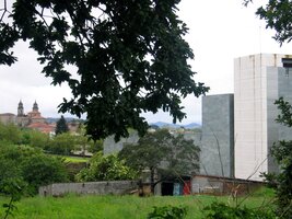 A jsme zpátky v Santiagu - tohle je univerzita Sever