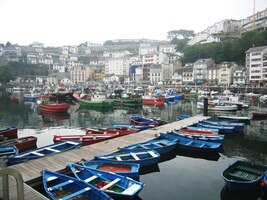 Stylový přístav sportovních lodí