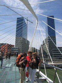 Most přes řeku ze starého do nového města