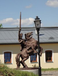 Poslední pozdrav hradnímu hulánovi