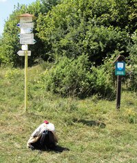 a úplně nahoře je Hačavské sedlo