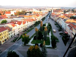 k vyhlídce na městské korzo