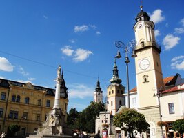 špalírem majestátních věží