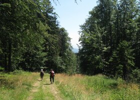 Sestupujeme do horské vsi Zlatá Idka