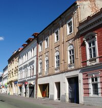 malebných měšťanských domů