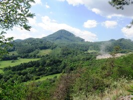 Za kamenolomem jsme sešli do Fintického sedla