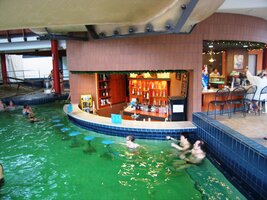 s komfortem vodních restaurací,