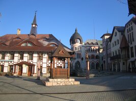 EuroCity - miniatura arch.symbolů zemí Eurounie