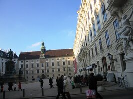 Vnitřní Švýcarské nádvoří Hofburgu