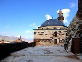 Pohled na palác od mešity