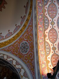 Klenba divanu v paláci Topkapi