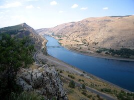 Eufrat pod Atatürkovou přehradou