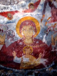 Sumela - byzantské fresky