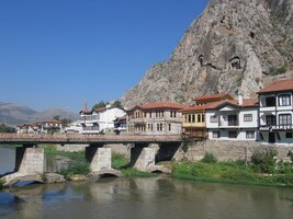 Nábřeží v Amasyi