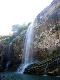 Slunce ve vodopádech