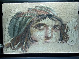 Mozaika Cikánka - symbol muzea