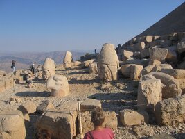 Nemrut Dagi - západní rampa