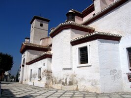 Granada - kostelík sv.Mikuláše na vrchu Albaicin