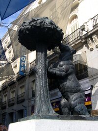 Medvídek z Puerte del Sol - symbol města