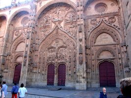 Platereskní portál nové katedrála