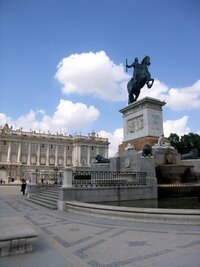 Filip IV odjíždí z Palacio Real